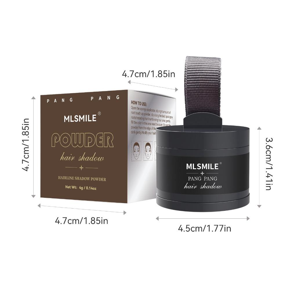 MLSMILE Hairline Fluffy Powder Hairline Shadow Powder заполняет линию роста волос