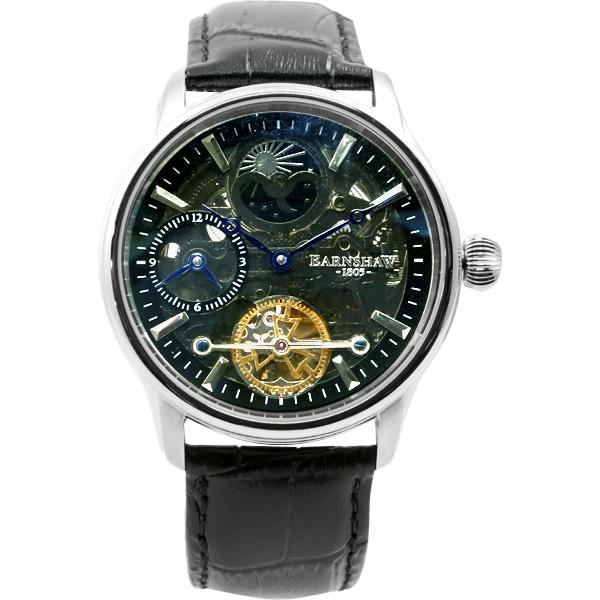 EARNSHAW LONGIT Series Unisex Automatic Wrist Watch ES-8063-01 ES-8063-04 Gift Casual Business Sports Student