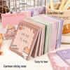 Клейкие заметки для студентов, милых девушек и офисного использования - многоразовые блокноты N-раз