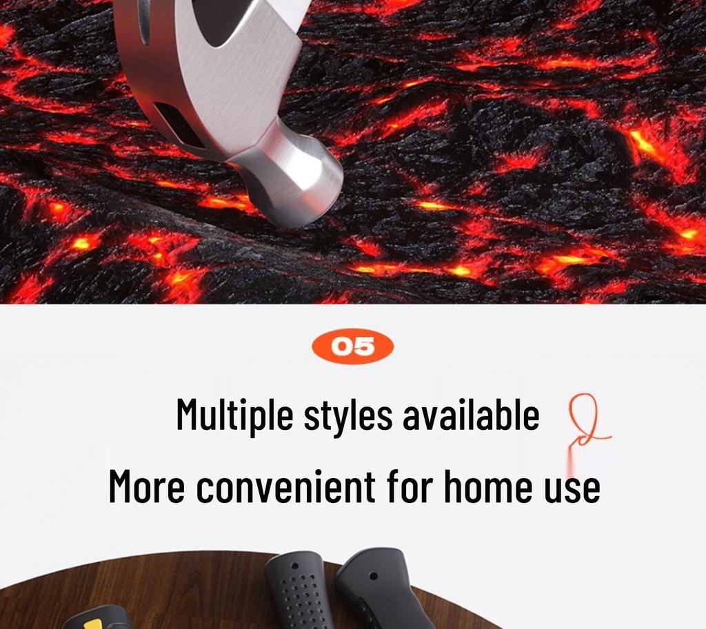 Многофункциональный мини-молоток-гвоздодер для деревообработки и бытового использования