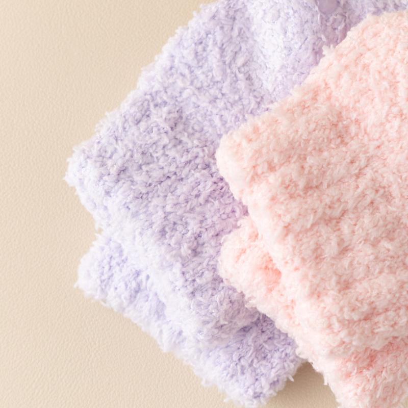 Осень Зима Нескользящие Коралловые Напольные Носки Ковер Домашние Тапочки Для Сна Комнатные Короткие Носки Женские Толстые Теплые Носки