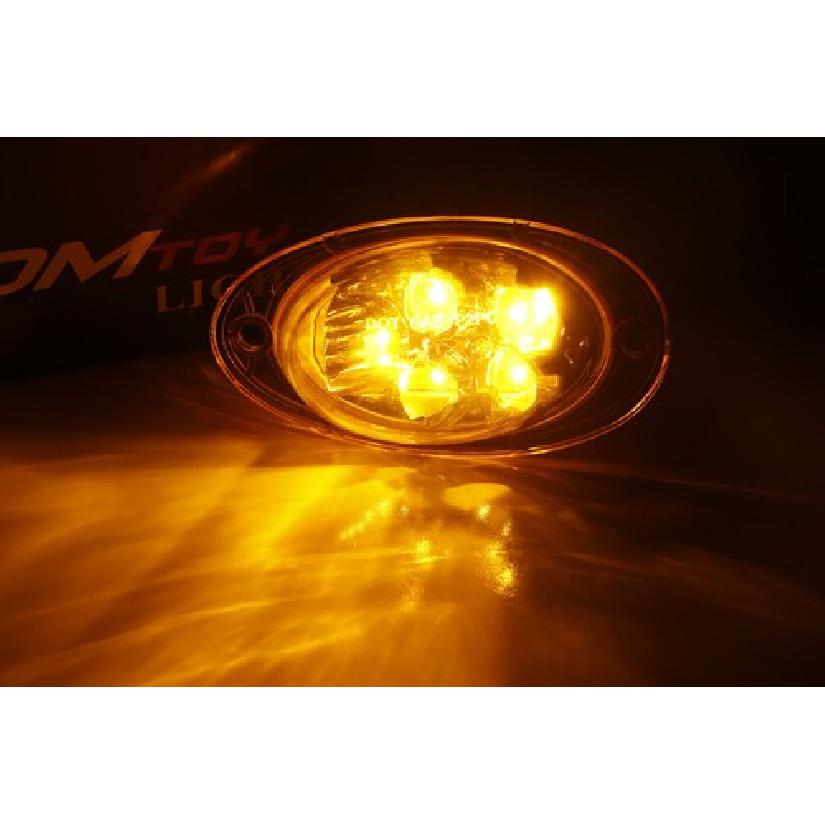 Светодиодные габаритные огни и указатели поворота на кабину для полуприцепа Freightliner Cascadia 08-17