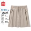 MINISO Мужские прохладные шорты средней длины из ледяного шелка