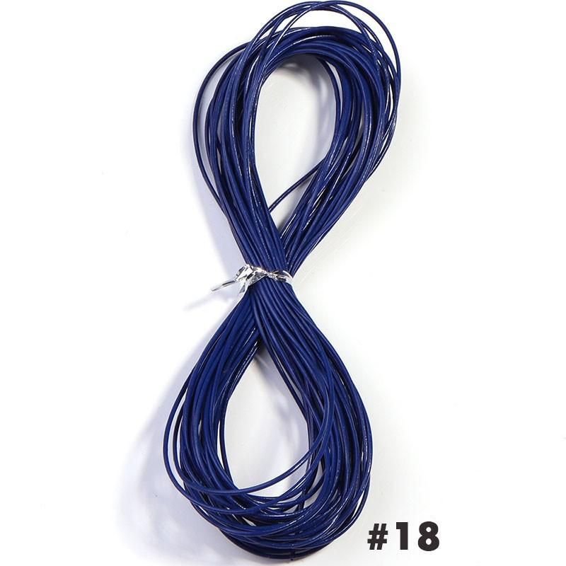 10 ярдов 1,5 мм круглый кожаный шнур из коровьей кожи Материал для изготовления ювелирных изделий Ручной работы Браслетов Для изготовления ювелирных изделий Фурнитура Шнуры для рукоделия