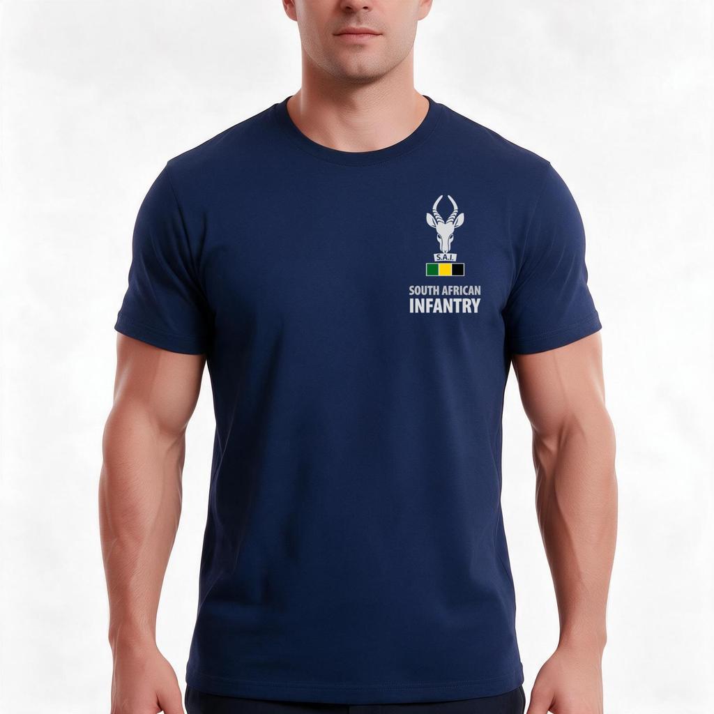 Infantry Corps Chest Emblem Tshirt Summer Casual Cotton Tee Oversized Streetwear Tops Vintage Graphic Print 100 Cotton