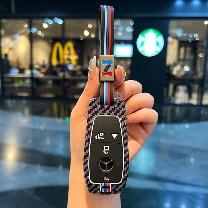 Чехол для ключей Mercedes для AMG G63, G500, E-Class, GLE450, GLS, E300L и GLC350.