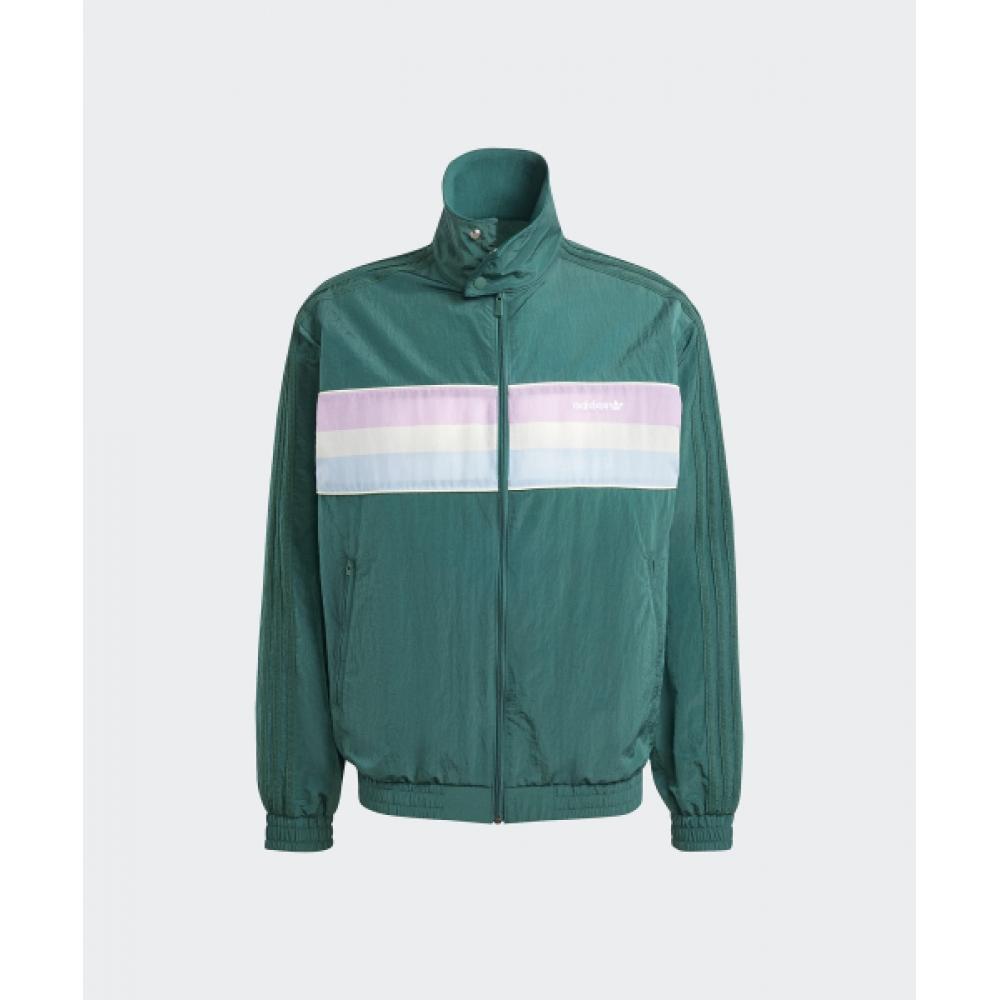 Adidas 80s Archive 3s Track Top Green Jc6517