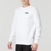Puma Толстовка с круглым вырезом и длинным рукавом с принтом букв, мужская толстовка белого цвета 848737-02