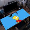 Bart Simpson The Simpsons Mouse Pad, Large Gaming Desk Mat, Non-slip XXL Mousepad for Laptop & Tablet, Mini PC Playmat with Stitched Edges