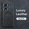 Магнитный Ретро Кожаный Мягкий Чехол для Honor 70 90 50 Honor70 Honor90 Honor50 Беспроводная Зарядка Чехол Крышка для Телефона
