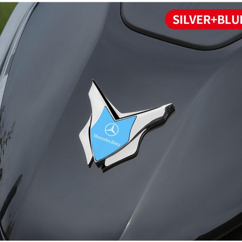 Car Sticker Shield Styling Emblems Logo Body Decals For Mercedes Benz A B C E S Class CLA CLS SLK GLA GLC GLB GLK AMG W204 W205