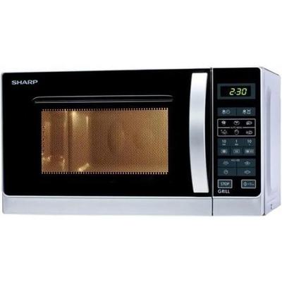 Sharp R-642INW Microwave Oven 800W Silver