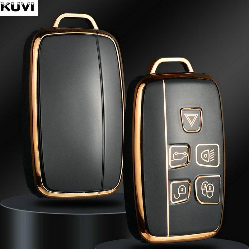 Чехол для дистанционного ключа из ТПУ для автомобиля, брелок для Land Rover Range Rover Sport Velar Evoque Freelander2 Discovery Jaguar XF XJ XJL XE