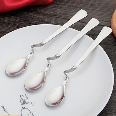 Ложка для десерта, кофе, чая, ложка из нержавеющей стали, ложки для перемешивания, десертные ложки, барные кухонные аксессуары, гаджеты