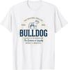 Retro English Bulldog Vintage Gift Unisex T-Shirt