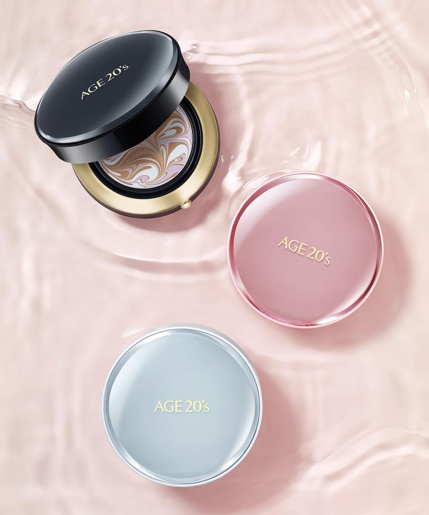 Signature Essence Cover Pact Master Moisture (Main Product + Refill) (+ 2 Puffs Included)