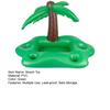 Beach Toy Reused Coconut Eco-friendly Free Your Hands Fade-less Tree Shape PVC Water Dining Inflatable Ice
