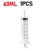 60ml/100ML Feeding Syringe Glue Filling Enema Syringe Nutrient Sterile Without Needle Watering for Industrial Hydroponics