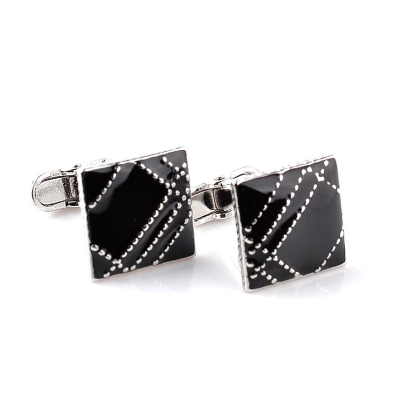 1 Pair Cuff Button Men's Fashion Jewelry Party Decor Alloy Business Shirt Cufflinks Wedding