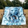 Fantasy Alien World Blanket Flannel Throw for Sofa, Indoor, Camping, Living Room, Office, Chair, And Bed Soft Birthday Gift