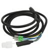 130cm 9 Pin Motor Convert Extension Cable Electric Bike Extension Crod with Male Waterproof Connetor