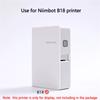 Niimbot B18/N1 Silver Laser Label Silver Self-Adhesive Heat Transfer Label Printing Paper Price Stickers Silver Device Sticker