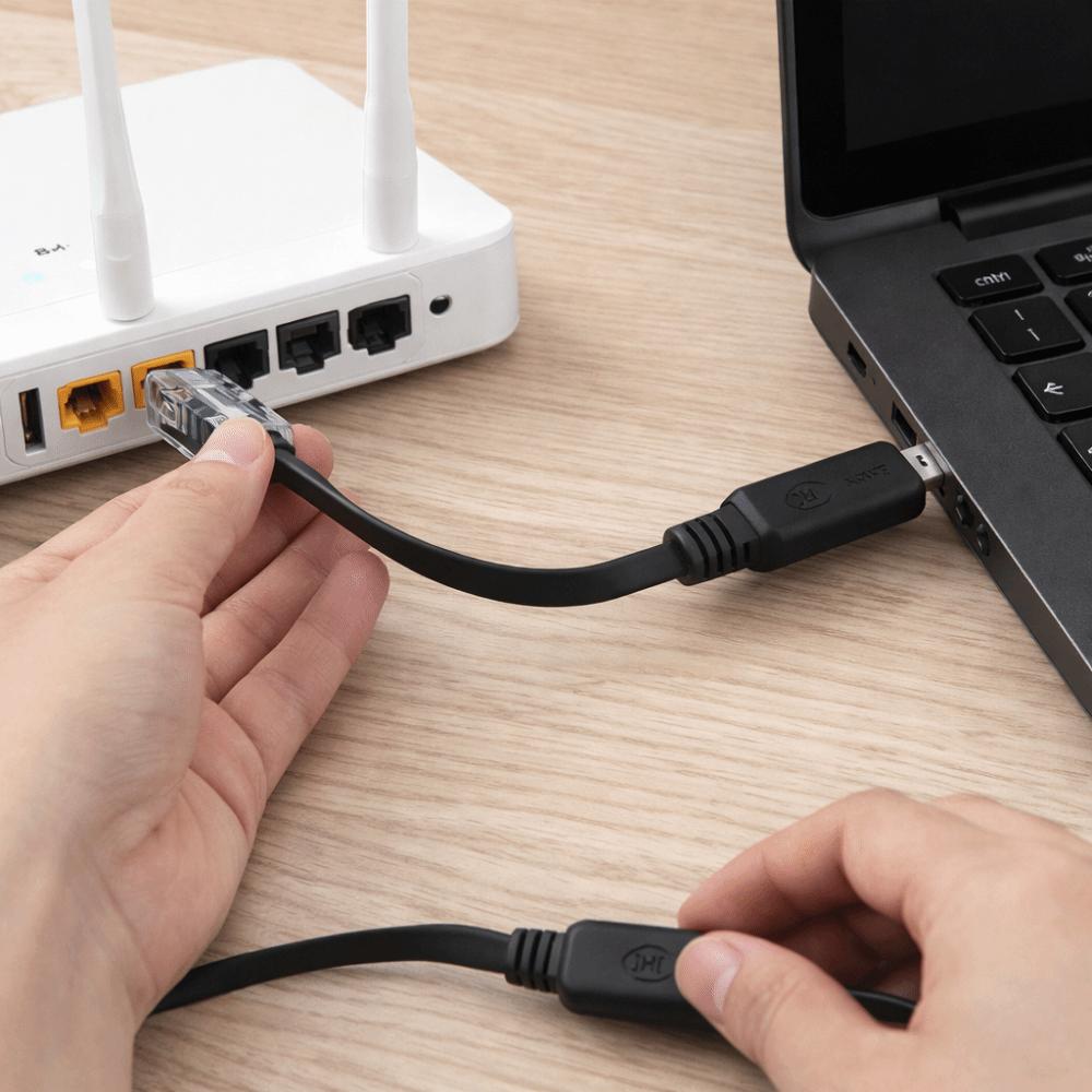 Stable Connections RS232 Console Cable Extension Line Serial Adapter Laptop Computer