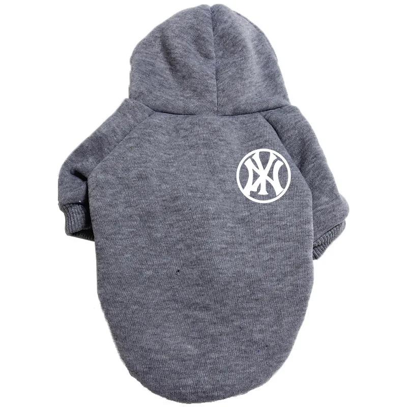 Одежда для собак Одежда для домашних животных Популярная мода Толстовка с капюшоном Одежда для домашних животных больших, средних и маленьких размеров Повседневная теплая одежда для собак