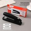 Large Black 12# Universal Manual Stapler for Office and Financial Labor-Saving Binding