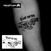 Hand and Snake Temporary Tattoo,Lasts To 15 Days New Technology Magic Waterproof Semi Permanent Sticker.