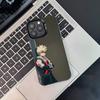 B-Бакуго Моя геройская академия Чехол для телефона для iPhone 17,16,15,14,13,12,11,Pro,XS,Max,Plus,Mini,SE4,E Черный Матовый Ударопрочный Чехол