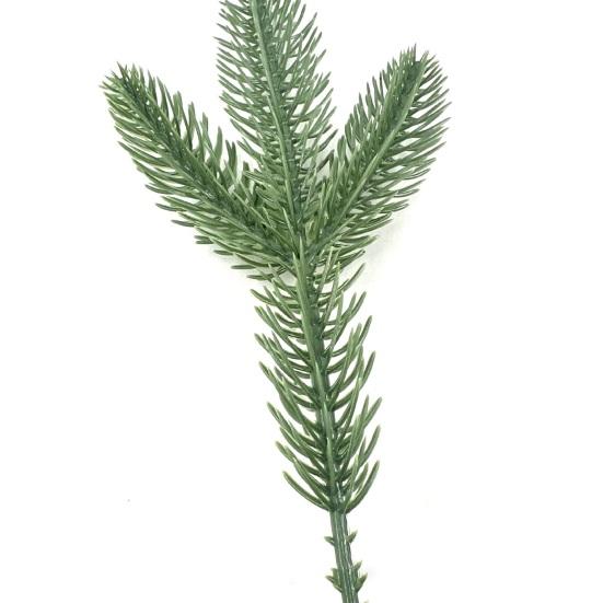 24 шт. искусственные рождественские ветки сосновой иглы, яркие цвета, реалистичные, не требующие полива, искусственные растения