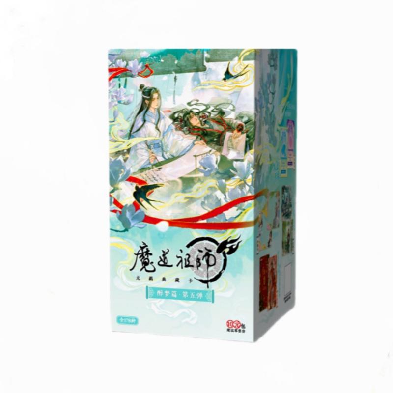 Оригинальная коллекционная карточка Mo Dao Zu Shi Unfettered Collection Card Глава "Пьяный сон" Том 5 Лань Ванцзи Вэй Усянь Аниме Коллекционные карточки