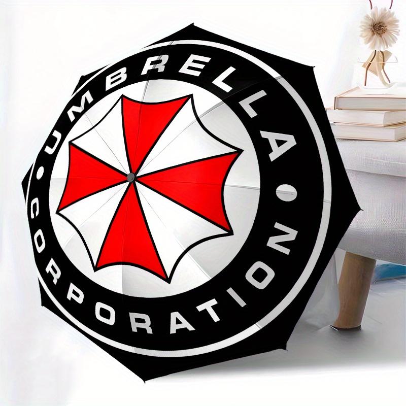 Наклейка с логотипом корпорации Umbrella - Официальный лицензионный товарКомпактный складной зонт-трость Umbrella 3-слойный для мужчин и женщин Подарок