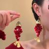 Ретро китайские серьги-кисточки в форме рыбы: Универсальный модный аксессуар высокого класса