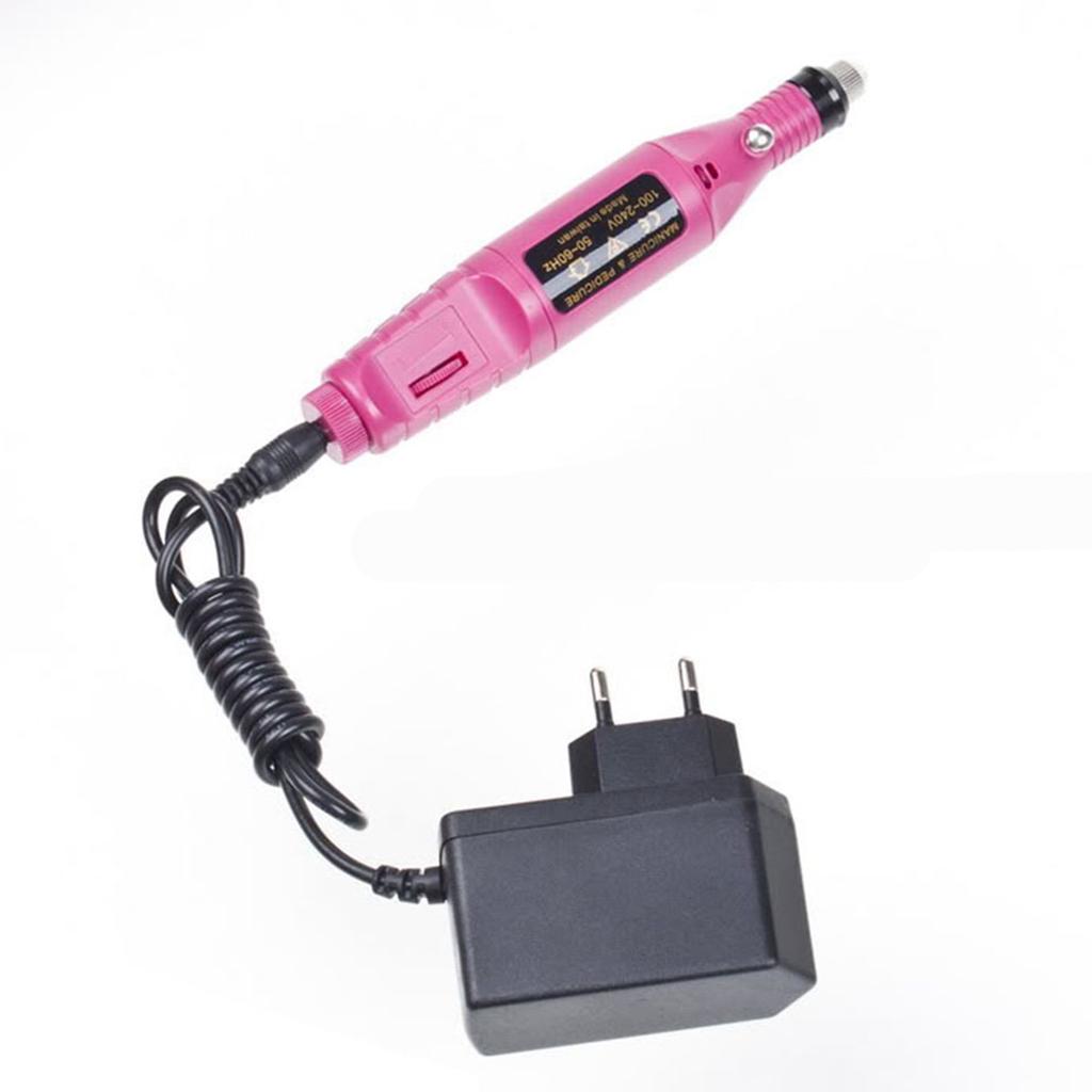 Long Working Time Electric Manicure Machine Adapter Power Supply Nail Drill Bits Pedicure Tool Kits Accessories Premium