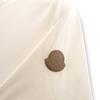 MONCLER  J20918C00018_89ANL L Short sleeve T-shirt white/White cotton/leather mens