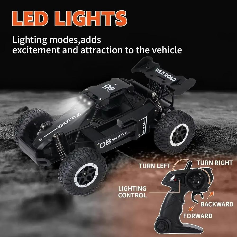 2.4Gh Remote Control Car Wheel Drive Rock Crawler Off-Road Car Outdoor Trucks Car Gifts Kids Toys