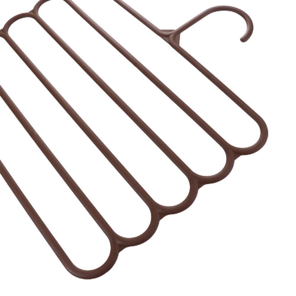 5 Layers Household Bedroom Wardrobe Pants Hangers Clothes Hanger Trousers Hanger Storage Rack