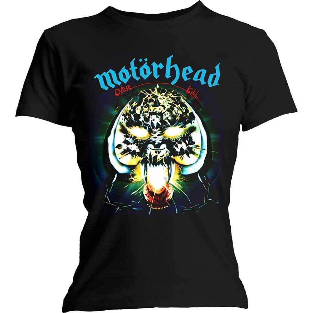 Женская официальная футболка Motorhead Overkill