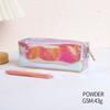 TPU Pencil Case Shiny Transparent Stationery Pouch Durable Pen Bag  Gift