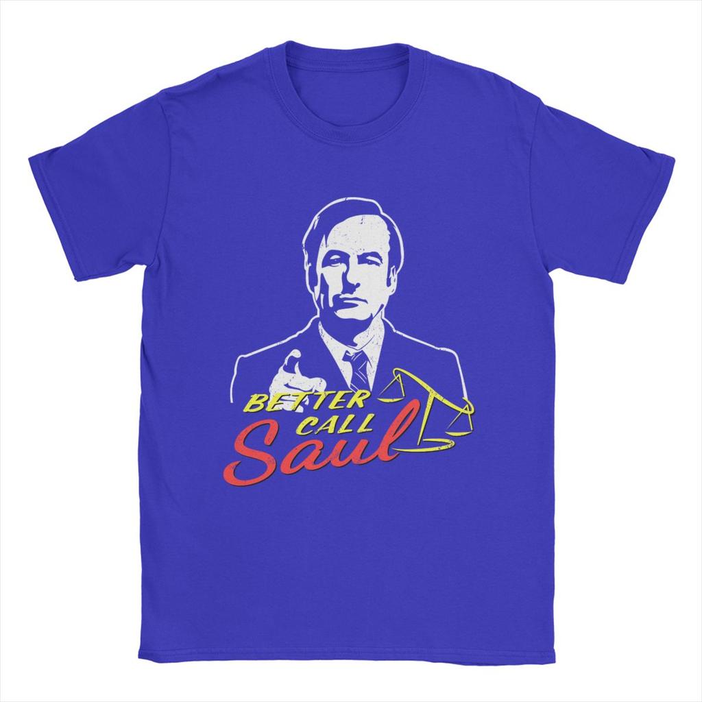 Vintage Better Call Saul T-Shirt for Men Crewneck 100% Cotton T Shirts Short Sleeve Tees Party Clothing