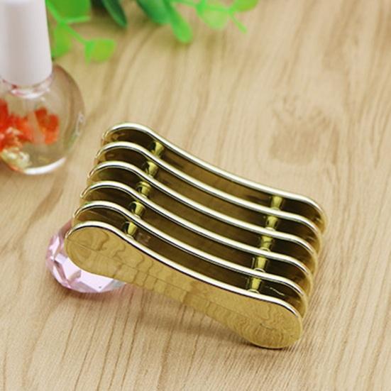 Держатель для ручки для ногтей Кисть для гальванического покрытия Компактная прочная конструкция Прочный держатель для ногтей с 5 отделениями