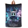 Игровой Плюшевый Плед Hollow Knight Аниме Фланелевый Плед для Девочек и Мальчиков в Гостиную Теплый Мягкий Постельное Белье Качественное на Заказ