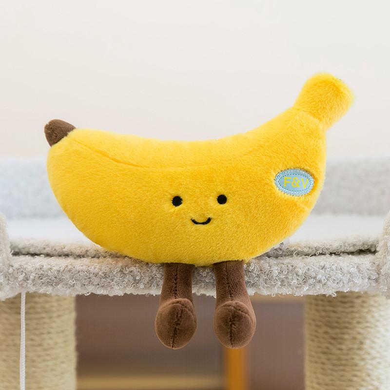 Banana Strawberry Fruit Plush Toy Cute Stuffed Doll For Kids Decoration Gift