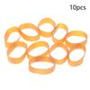 (ГГ)10/20 шт. Желтые высокоэластичные 2,7-дюймовые резинки Растягивающиеся латексные кольца Канцелярская упаковка Офисные резиновые кольца Резинка