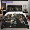 Slipknot Warriors Bedding 1 Duvet Cover 2 Pillowcase Without Core Bedding Set Soft And Comfortable Christmas Birthday Gift Bedding