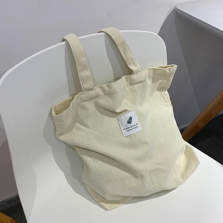 Вельветовая сумка через плечо Baita Student Handbag Shiling Leisure Shopping Bag Женская сумка-тоут