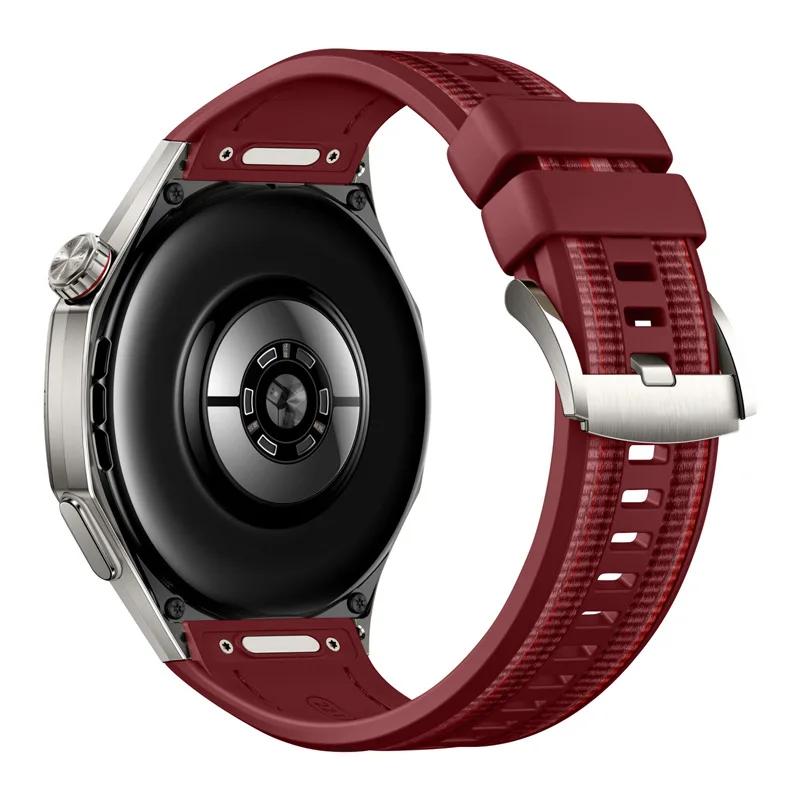 Нейлоновый силиконовый ремешок для Huawei Watch GT 6Pro 46мм Спортивный браслет для Huawei GT6 Pro Аксессуары для умных часов Быстросъемный 2025