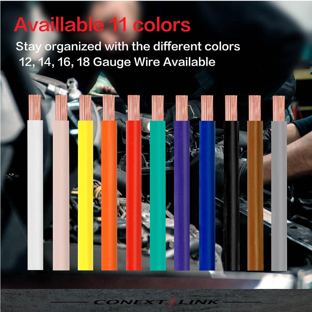 Conext Link PRW18BL25 OFC Primary Wire 25F 18 Gauge Blue 18 Gauge